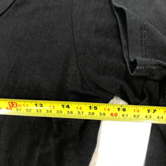 2/5 $ Tag Women Black T-Shirts Size XS - Picture 5 of 7